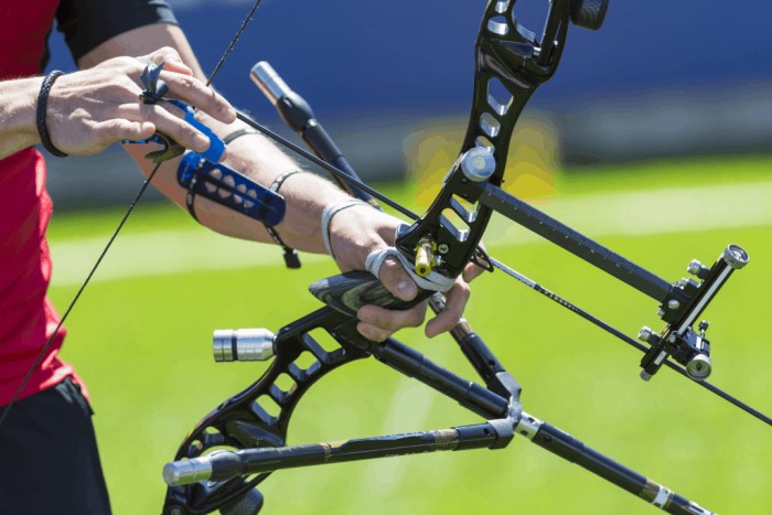Olympic style archery equipment